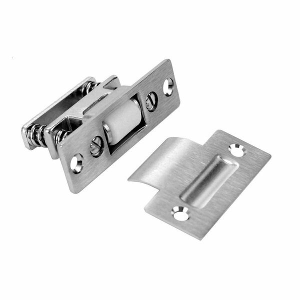 Don-Jo 1702-626 Brushed Chrome Commercial Door Roller Latch 1702 626